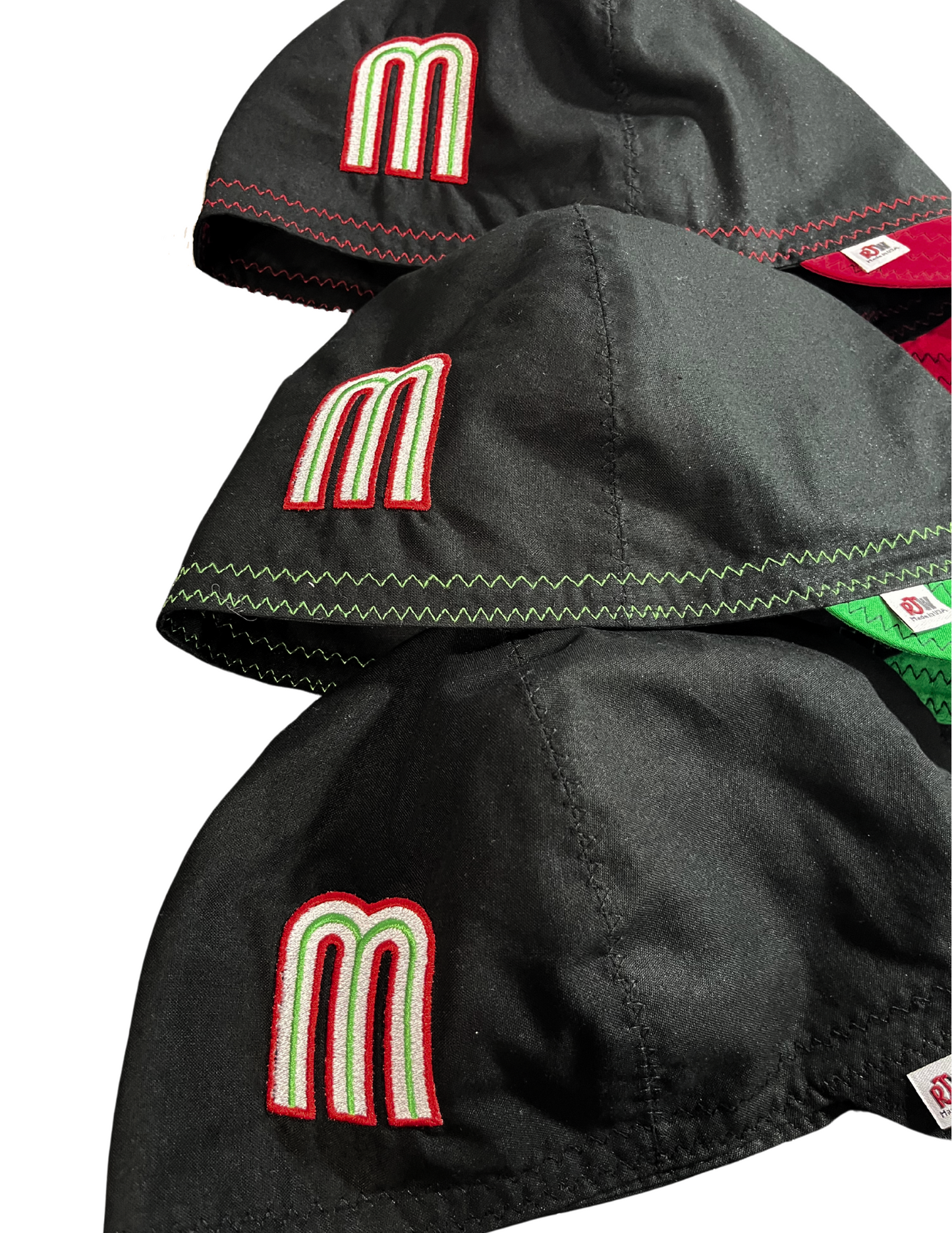 Águila Mexicana con Costura Tricolor
