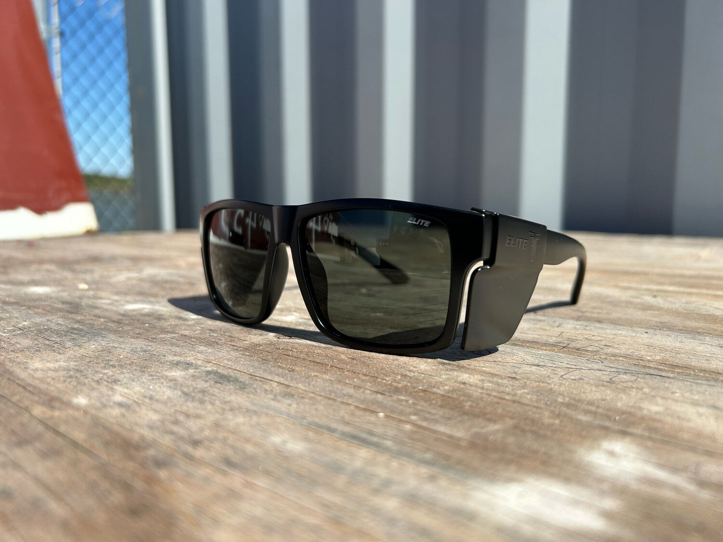 DELTA Safety Glasses Ansi Z87.1 (Black) Polarized