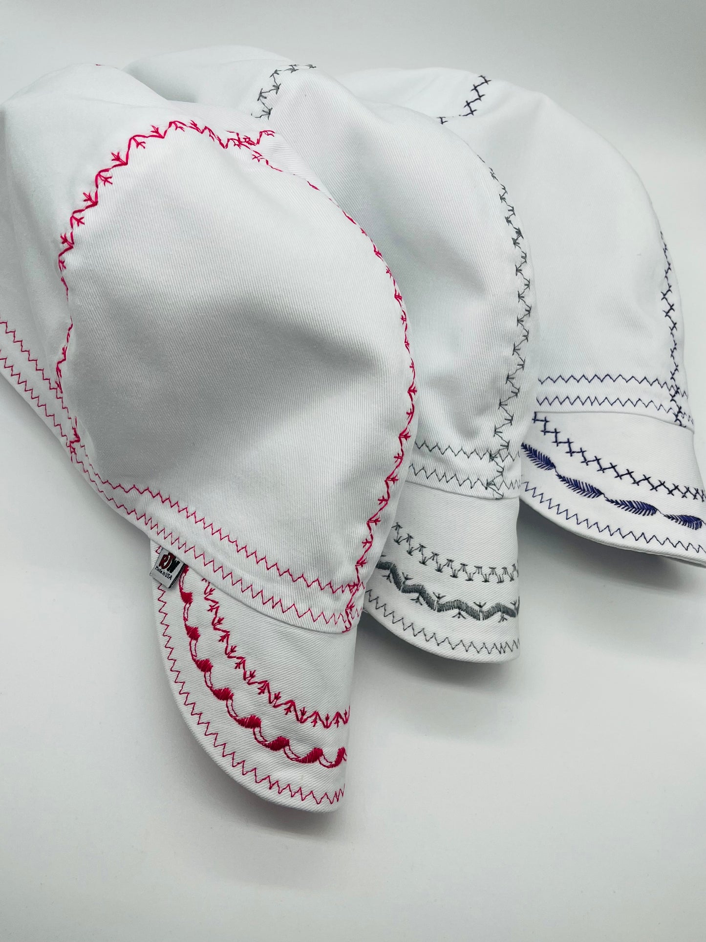 Paquete Blanco de 6 con Costuras Detalladas