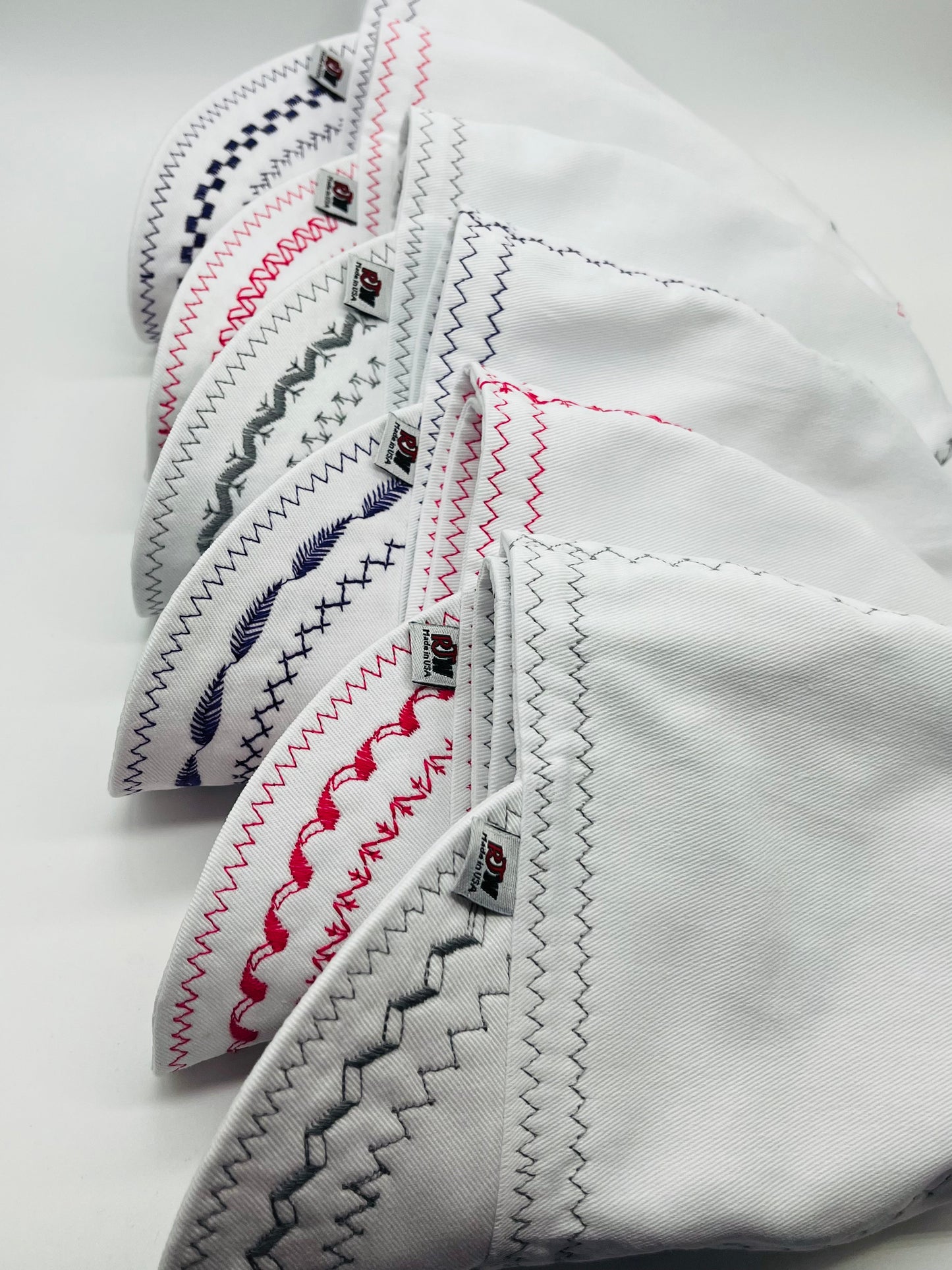 Paquete Blanco de 6 con Costuras Detalladas