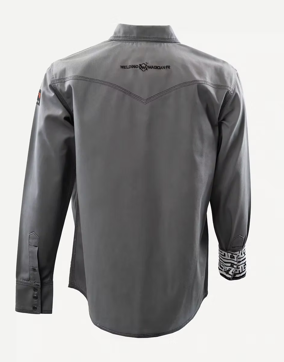 WM Grey Aztec FR SHIRT