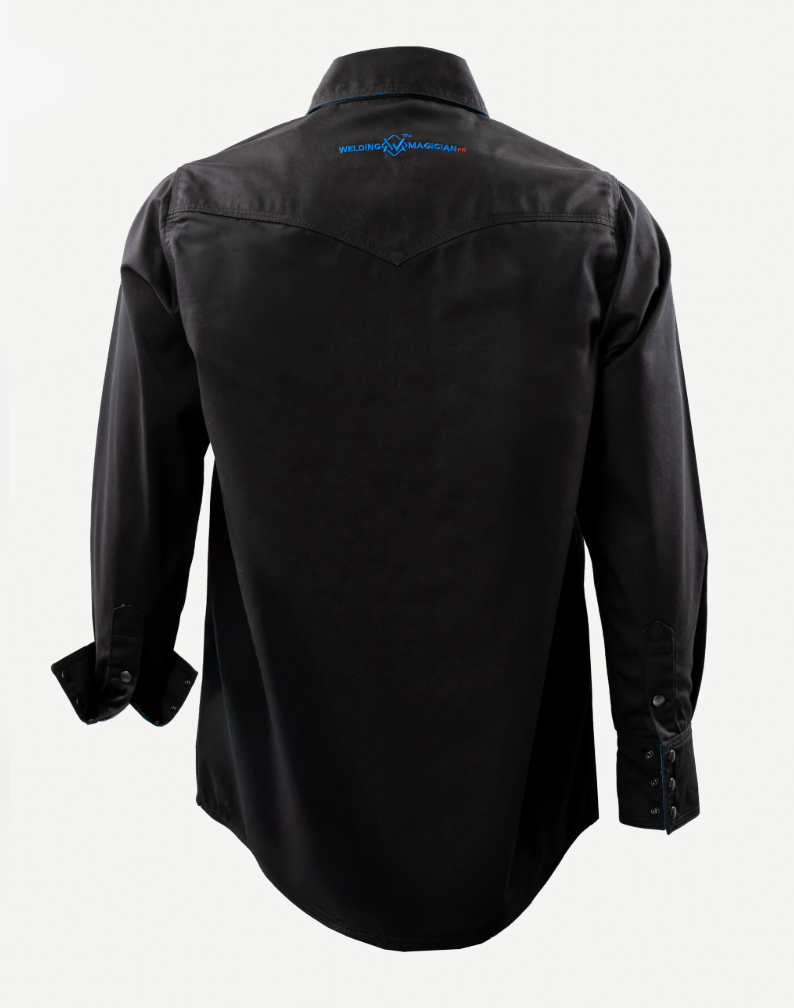 WM Elite Luxe Black/Blue FR SHIRT
