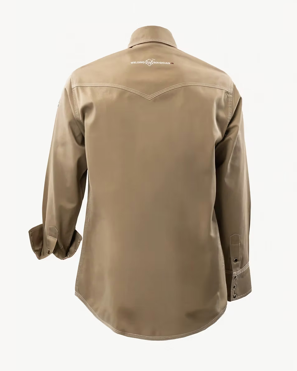 WM Khaki w/Red FR SHIRT