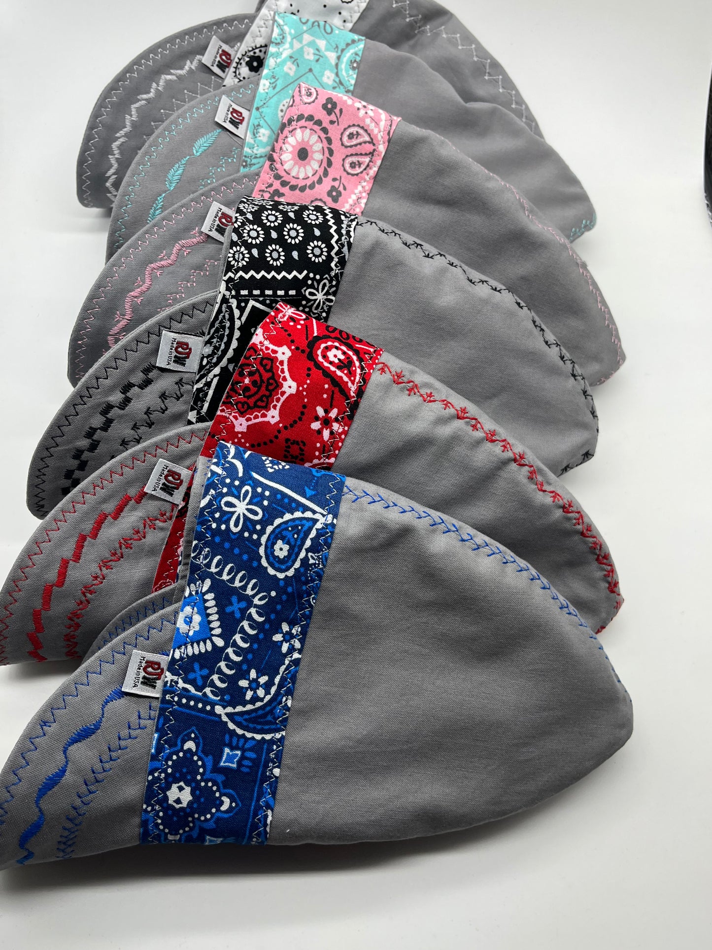 Grey w/Bandana Band - Classic Colors