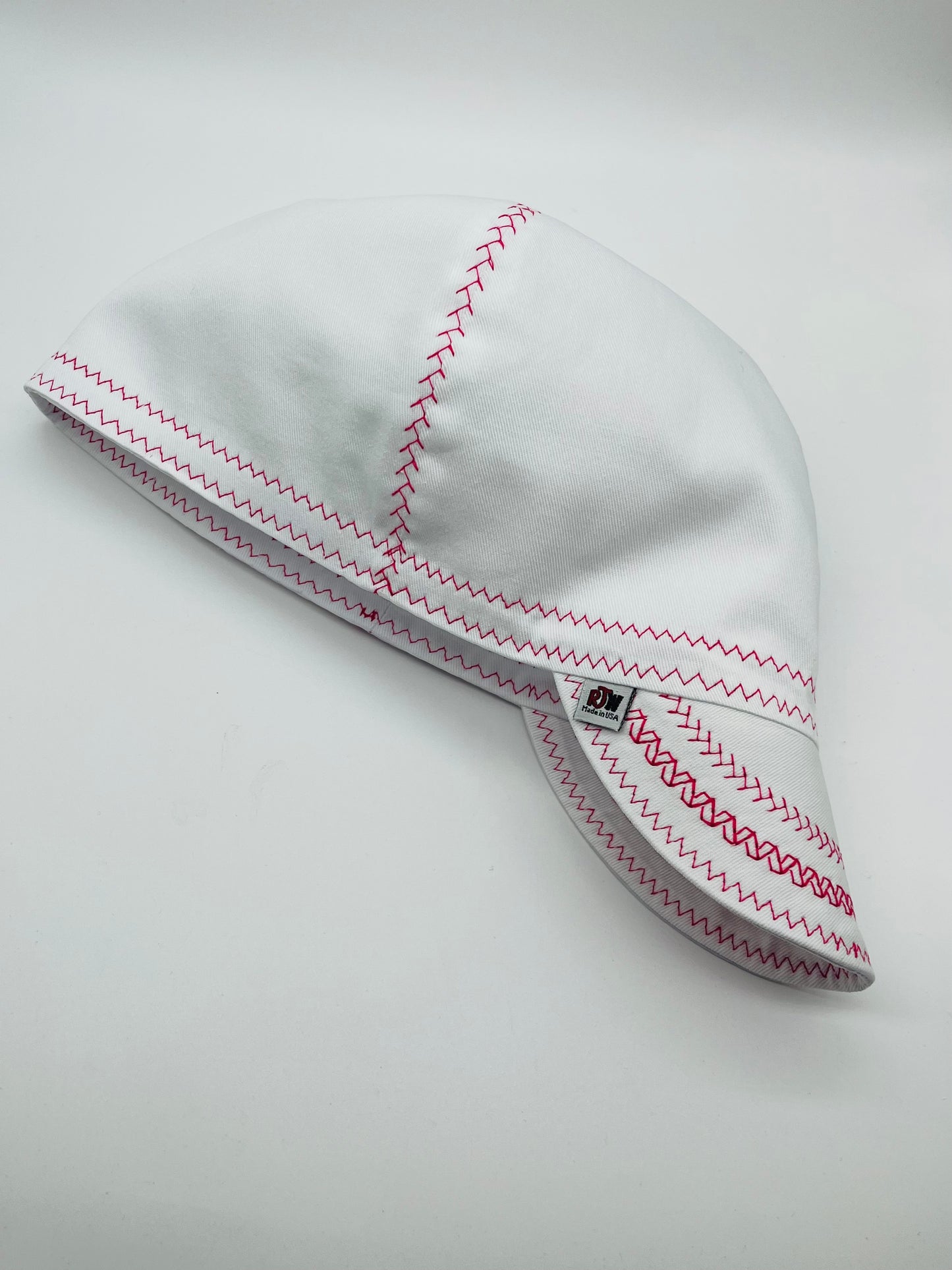 Gorra Blanco Con Costura a Detalle