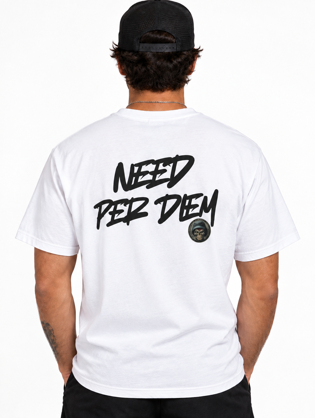 Need Per Diem - Welder Tshirt - White