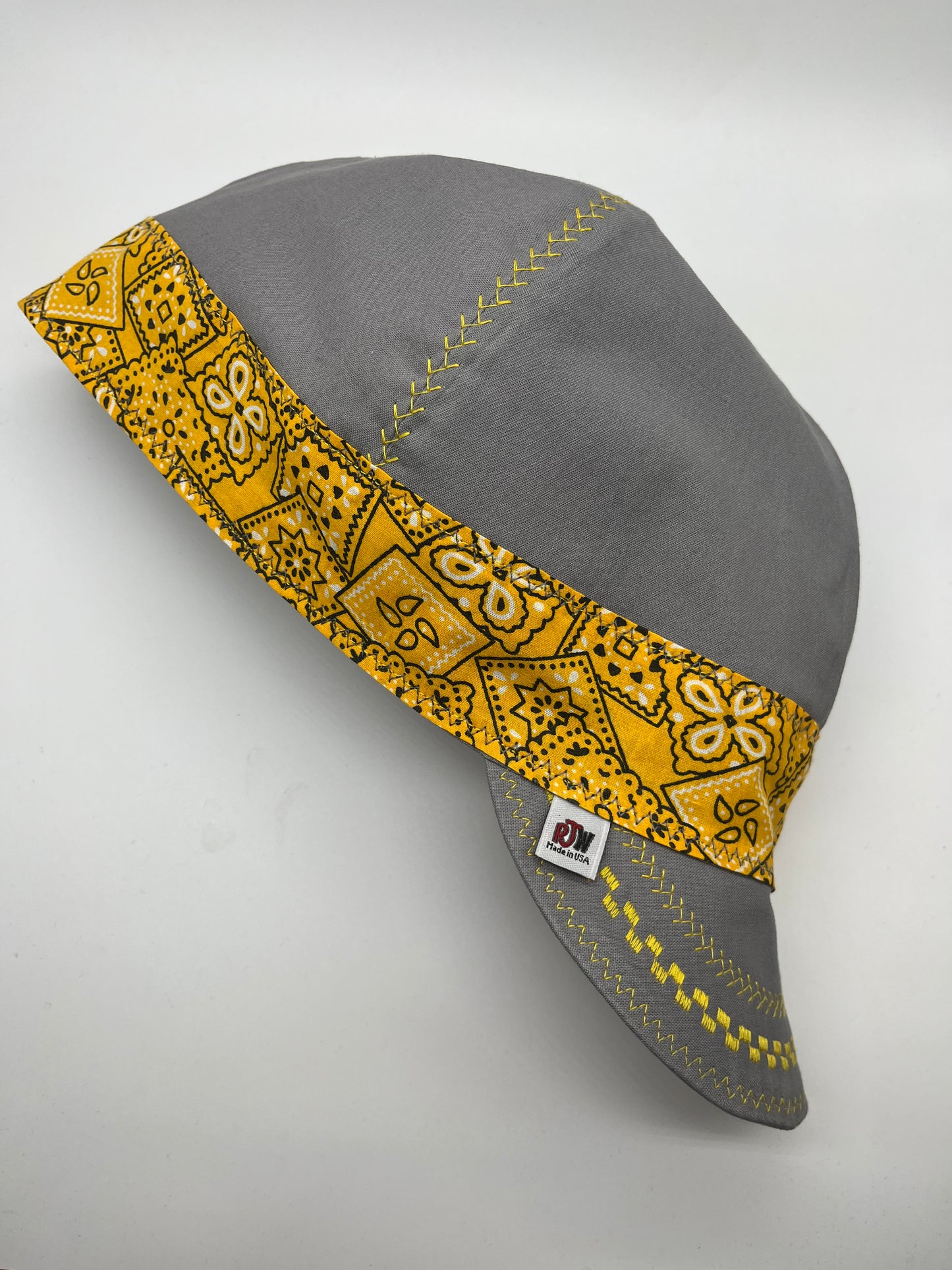 Grey w/Bandana Band - Bold Colors