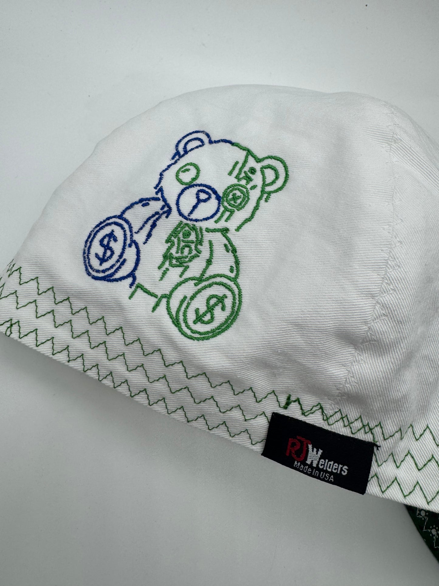 Money Bear - Embroidered Welding Cap