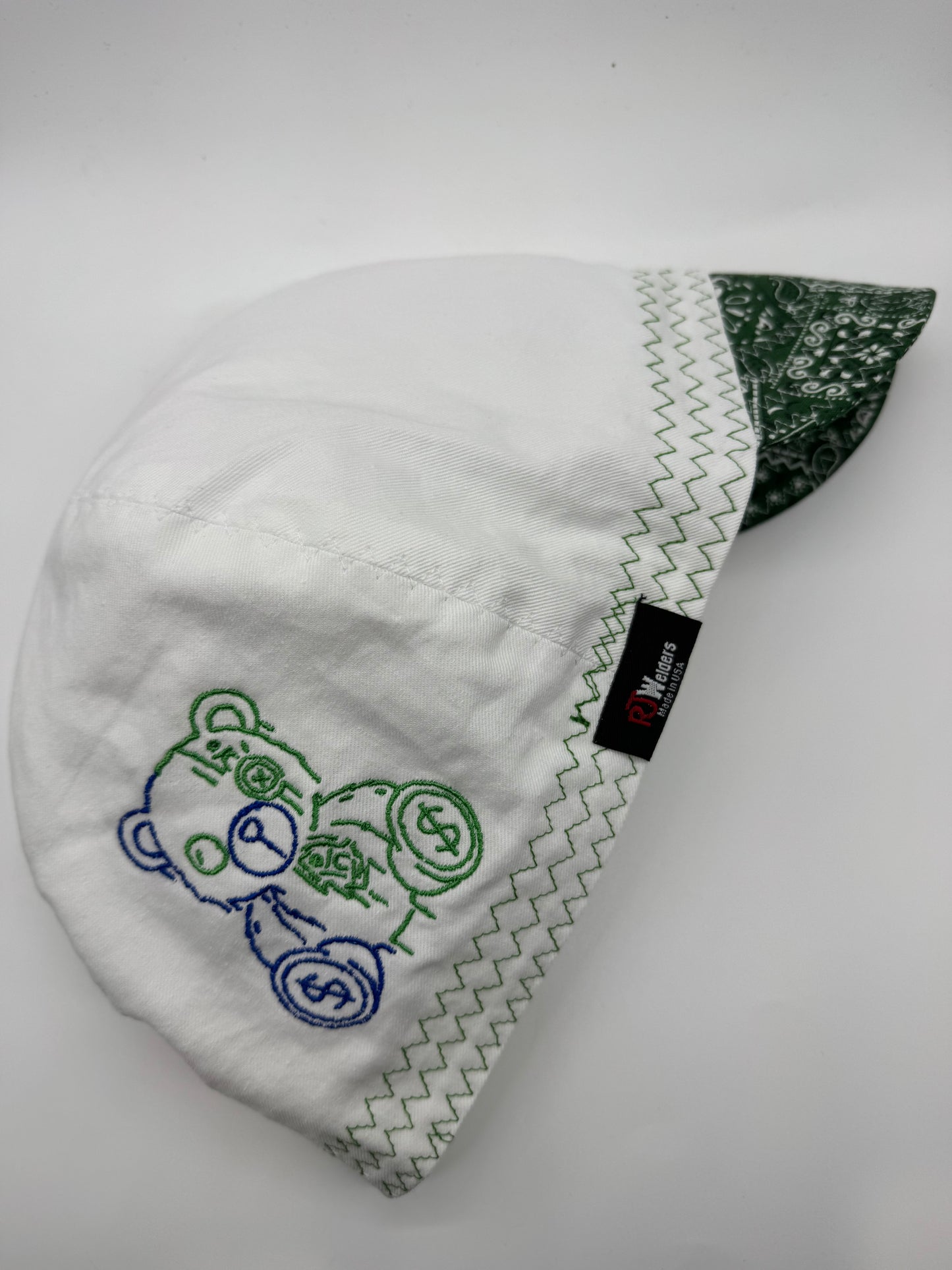 Money Bear - Embroidered Welding Cap