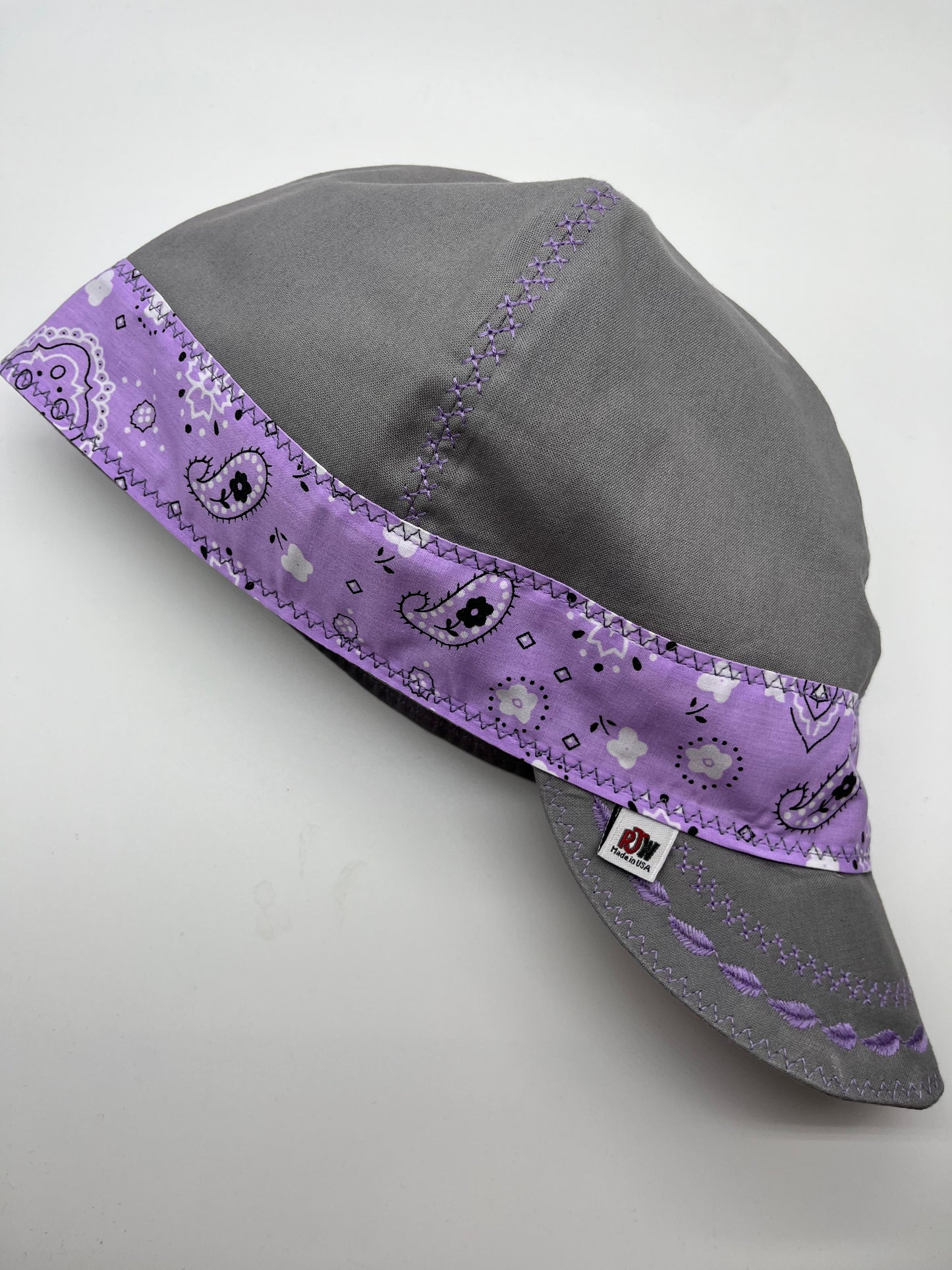 Grey w/Bandana Band - Bold Colors