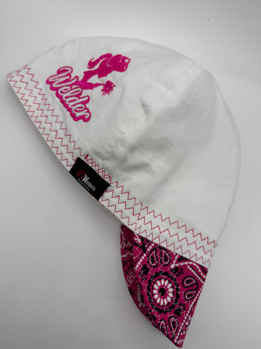 Barbie Welder - Embroidered Welding Cap