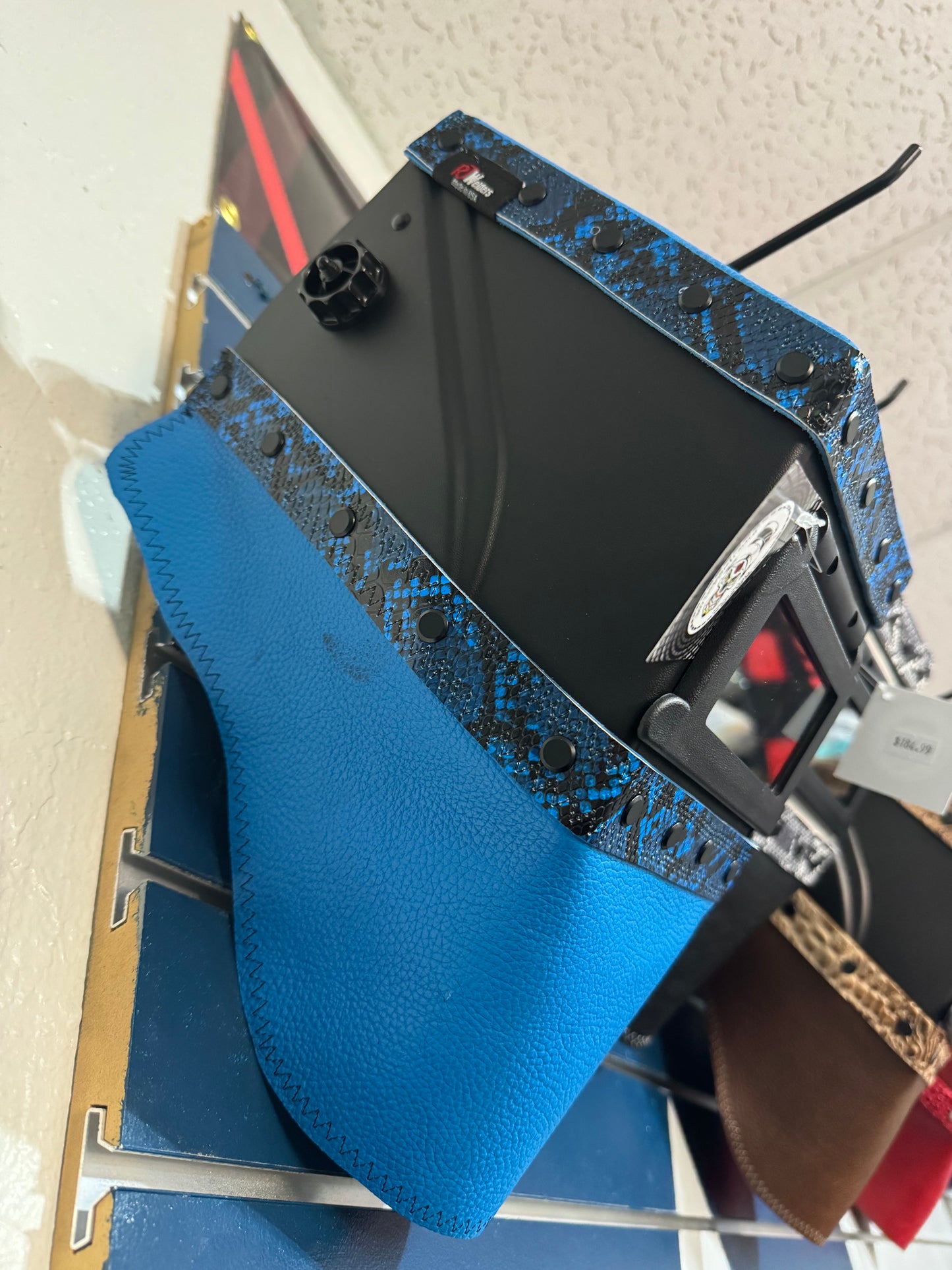 Blue Snake  Welding Hood