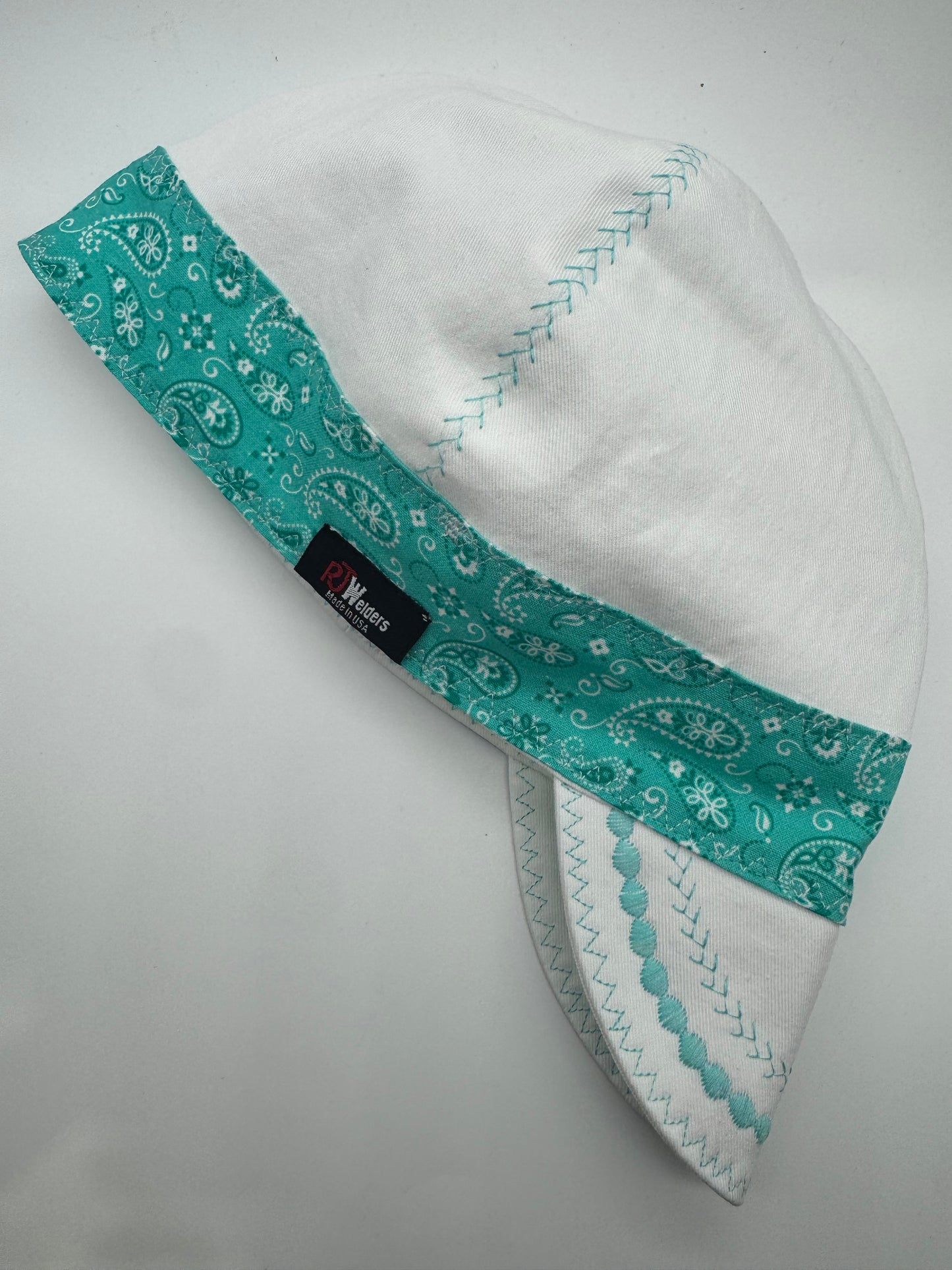 White Bundle of 6 - Multicolor Bandana Band
