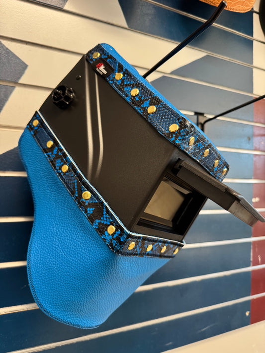 Blue Snake  Welding Hood