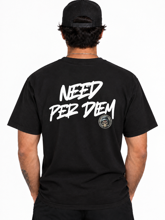Need Per Diem - Welder Tshirt - BLACK