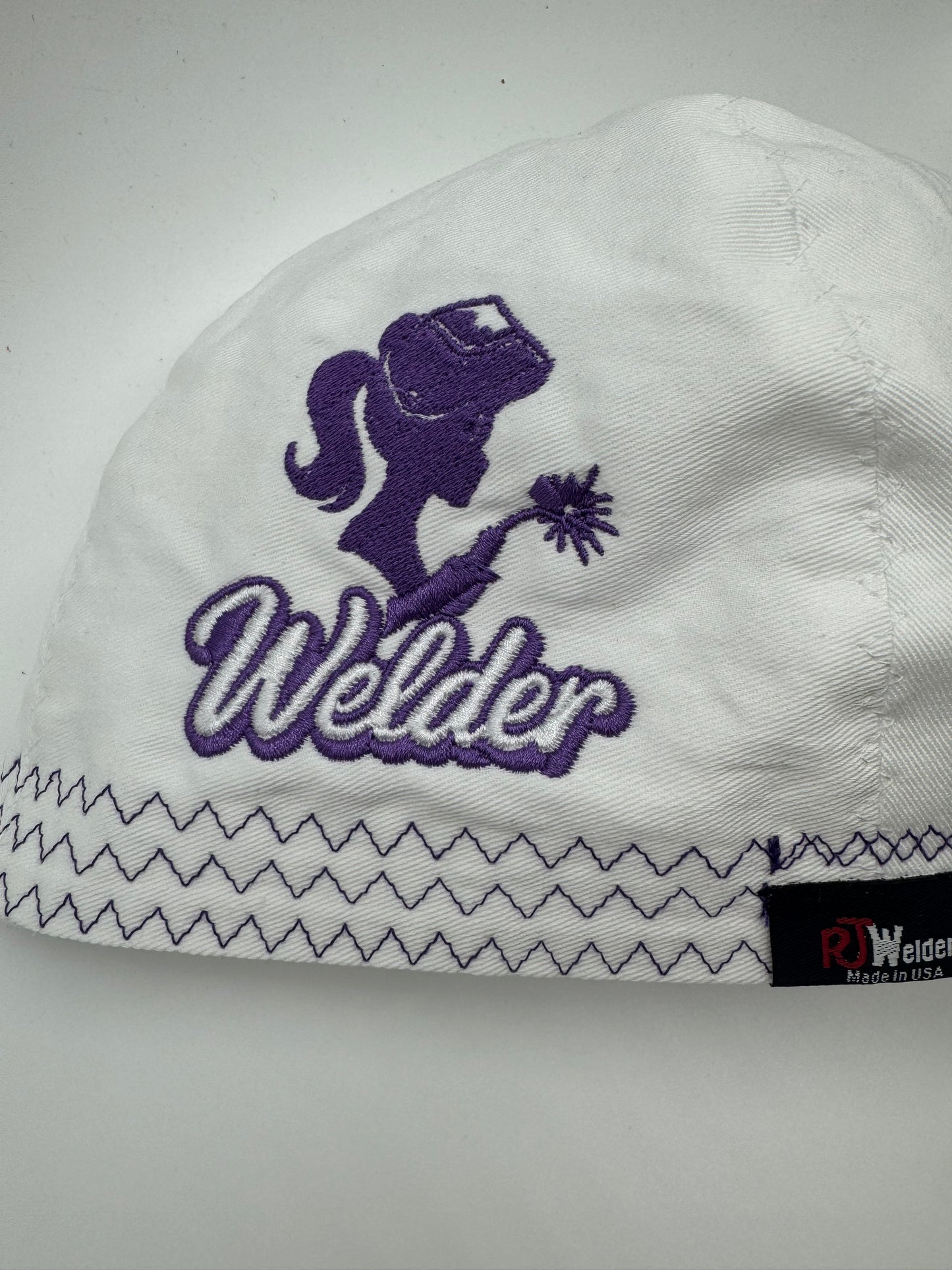 Barbie Welder - Embroidered Welding Cap