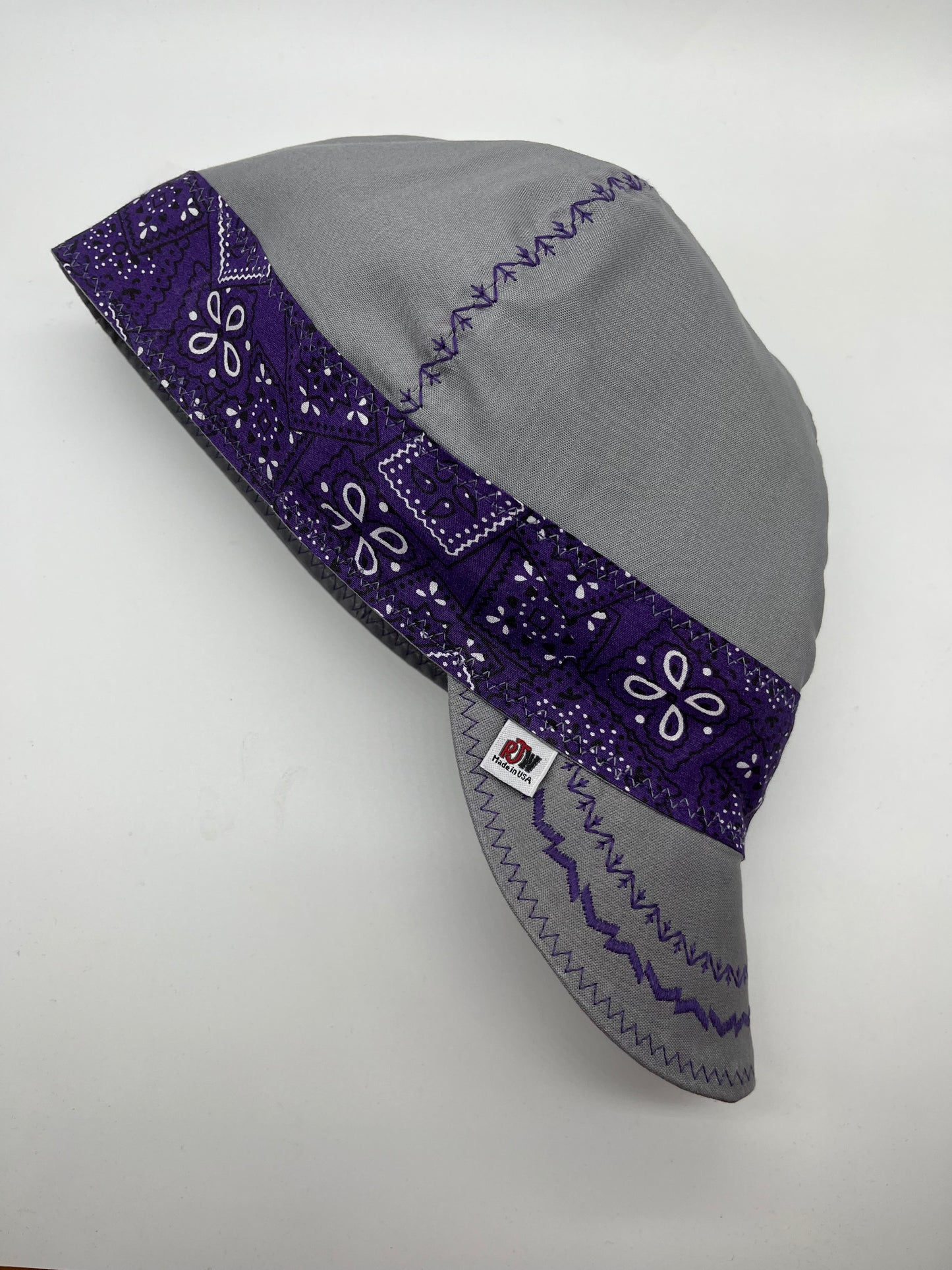 Grey w/Bandana Band - Bold Colors