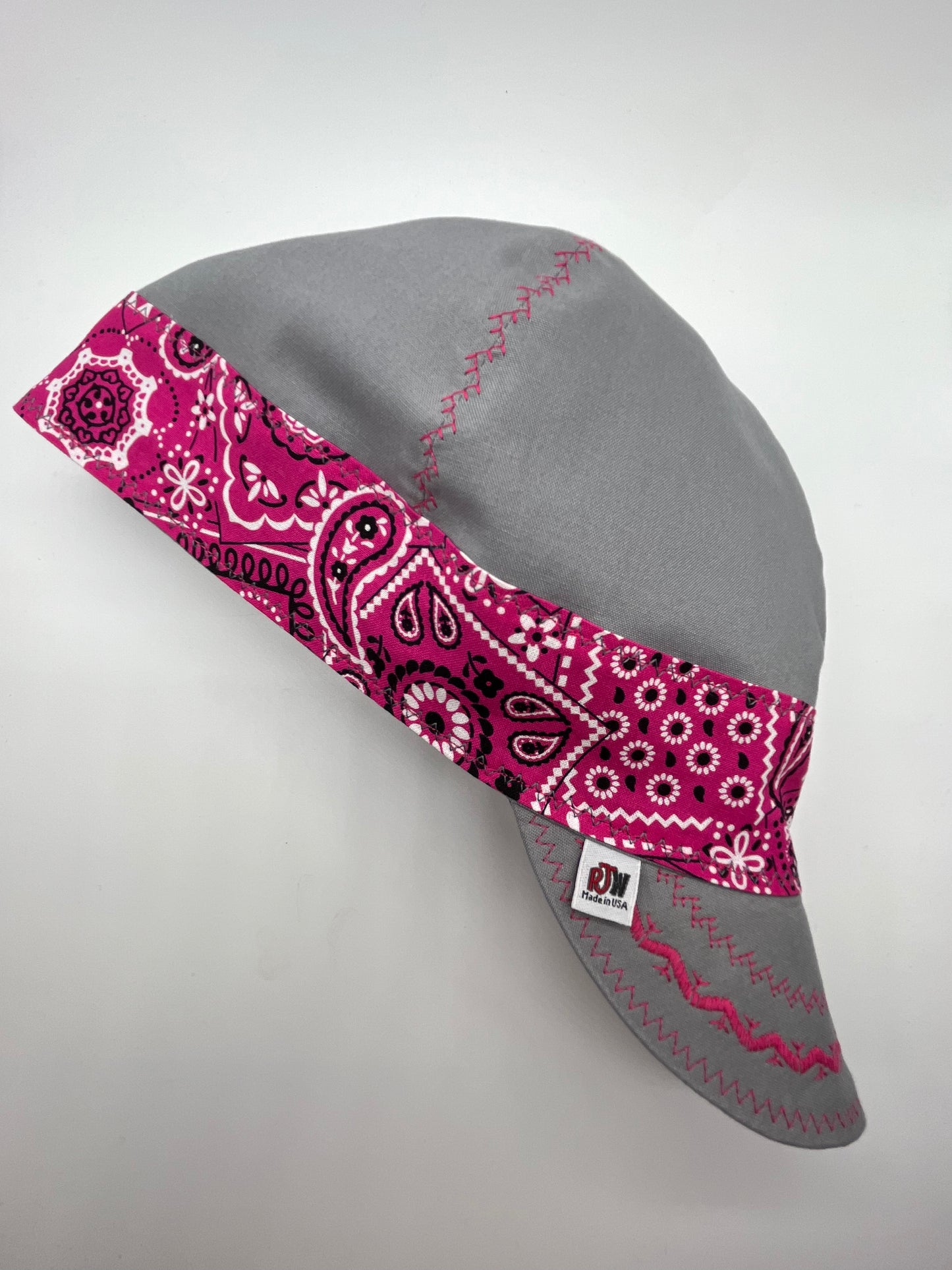 Grey w/Bandana Band - Bold Colors