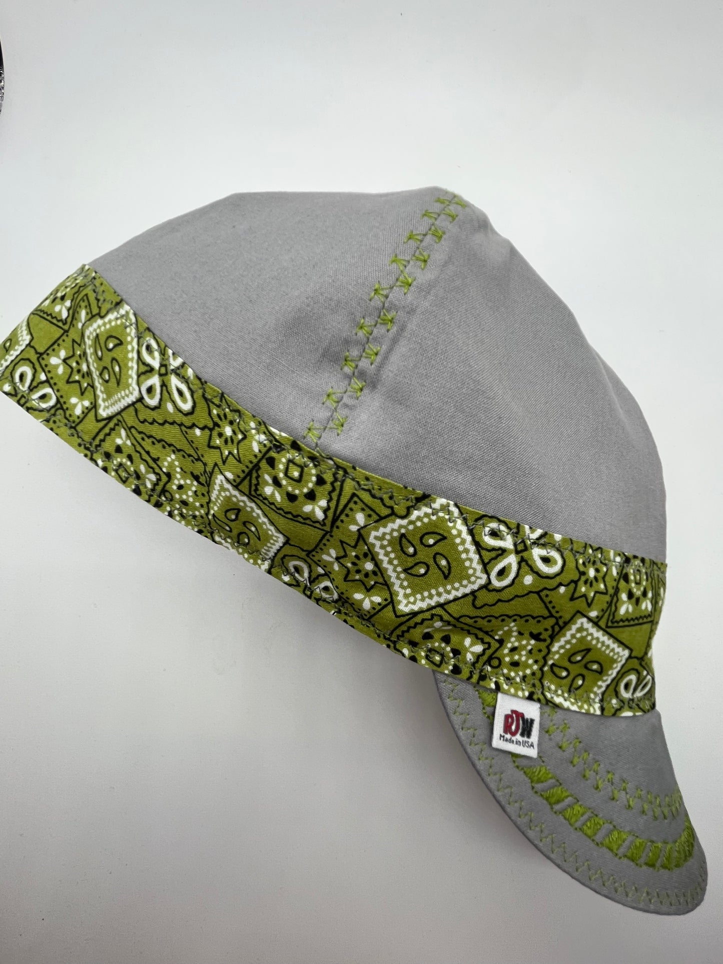 Grey w/Bandana Band - Bold Colors