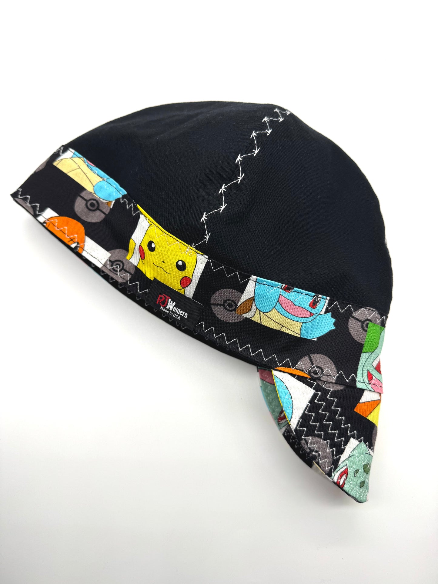 Black w/BLK Pokemon Band and Bill