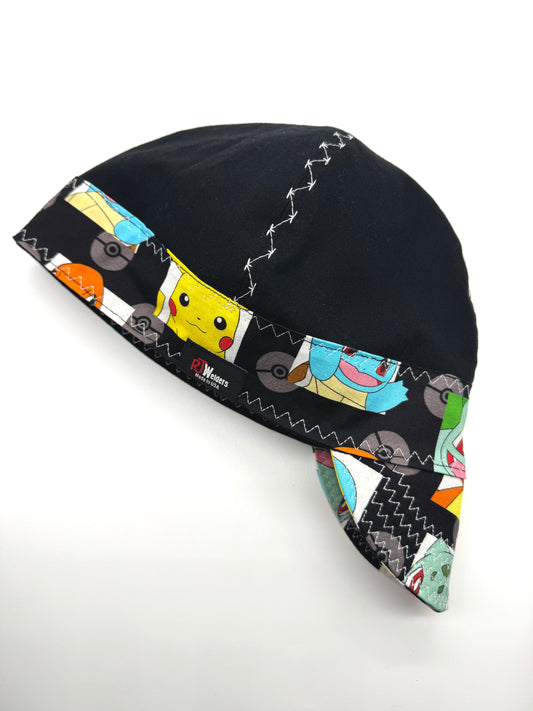 Black w/BLK Pokemon Band and Bill