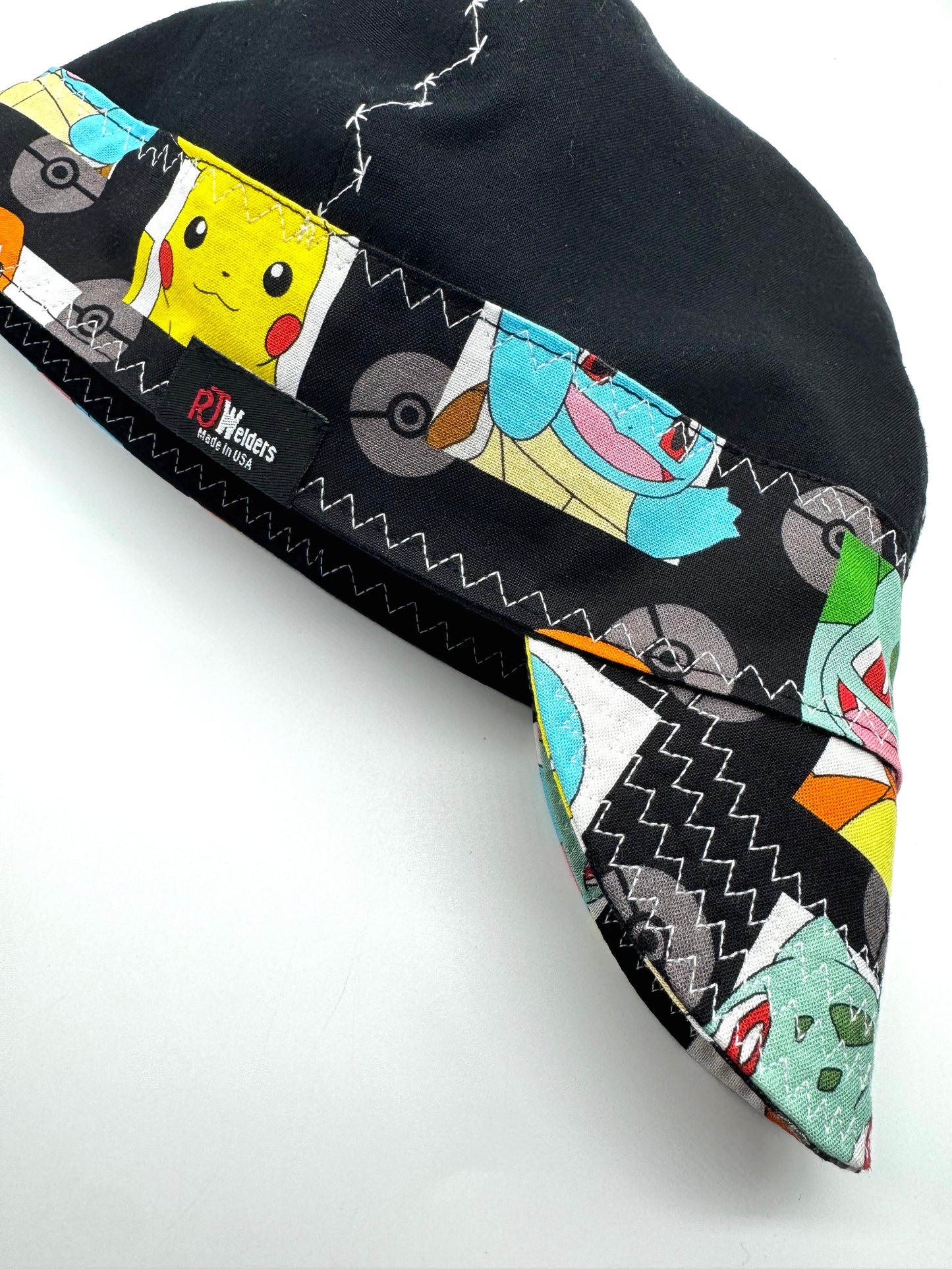 Black w/BLK Pokemon Band and Bill