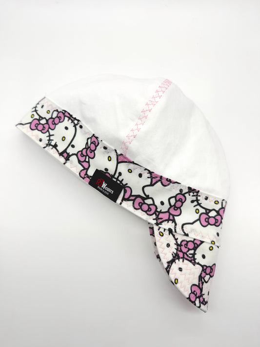 White w/Hello Kitty Band and bill