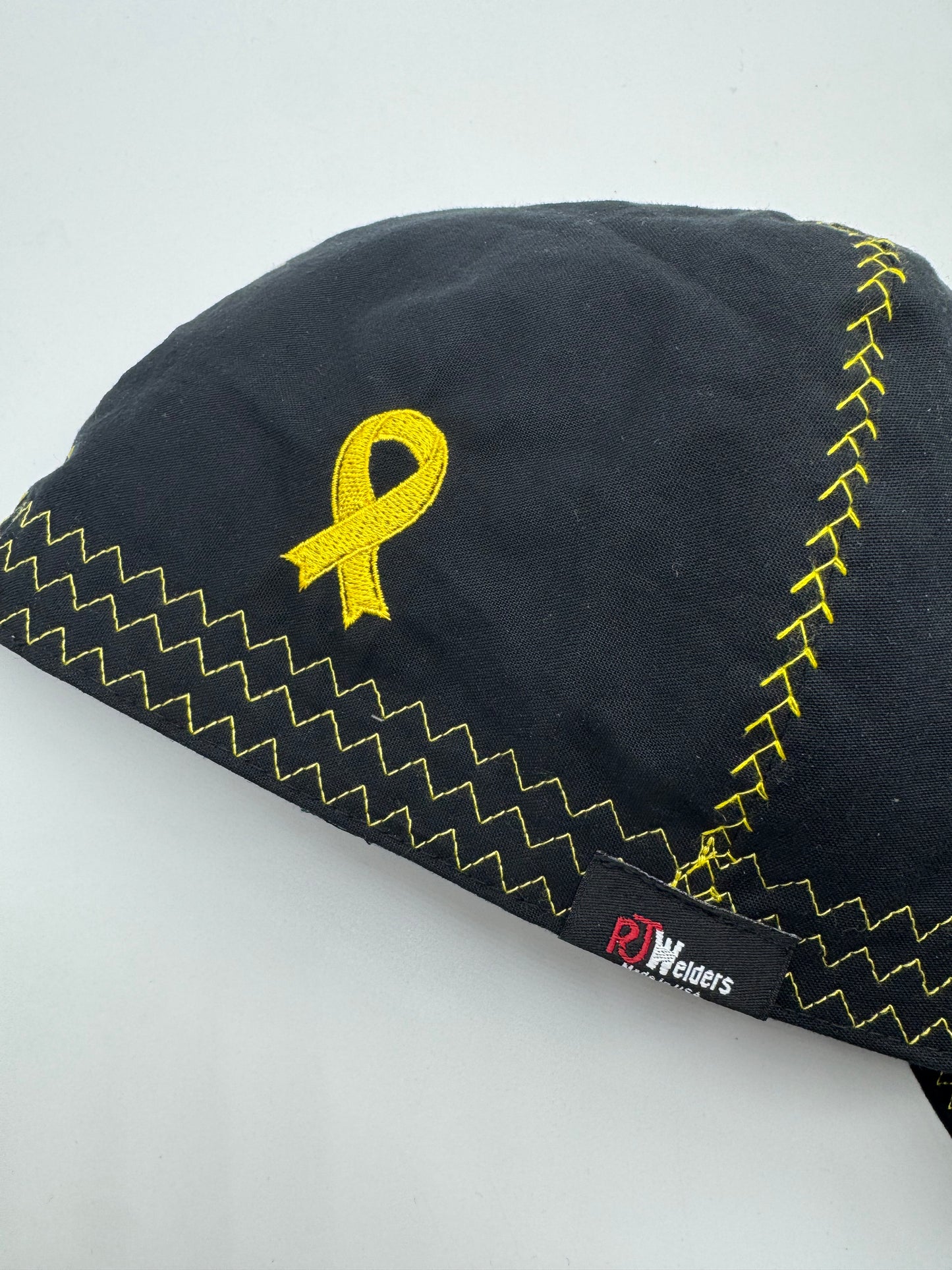 Awareness Ribbon Caps - Black