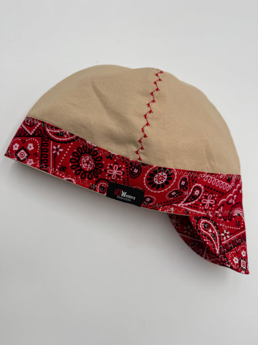 Khaki w/Bandana Band and Bill