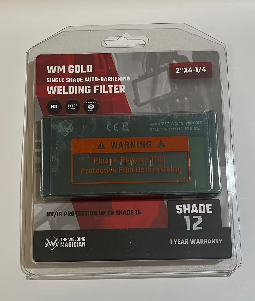WM GOLD Auto-Darkening Welding Lens