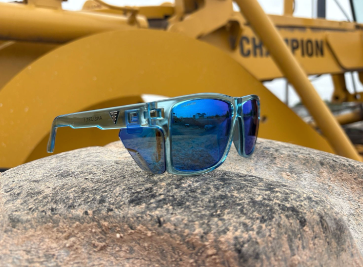 DELTA Safety Glasses Ansi Z87.1  BLUE