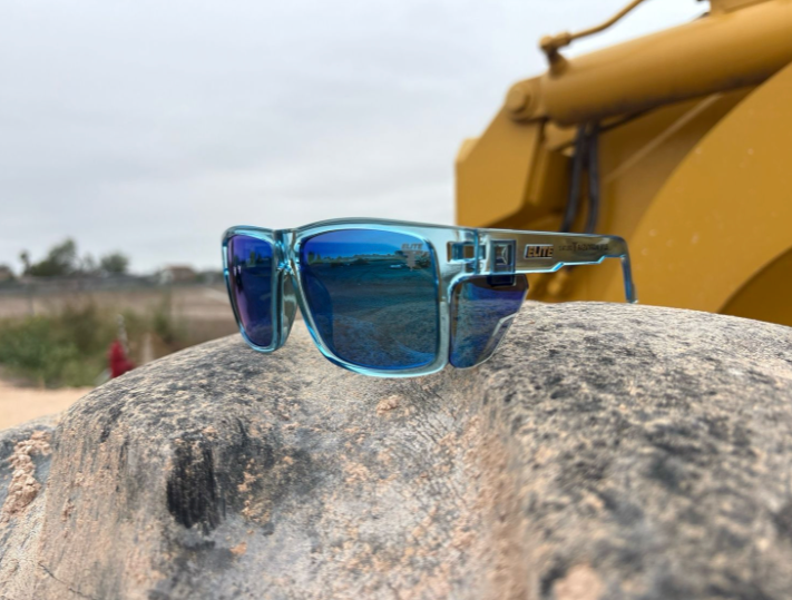 DELTA Safety Glasses Ansi Z87.1  BLUE