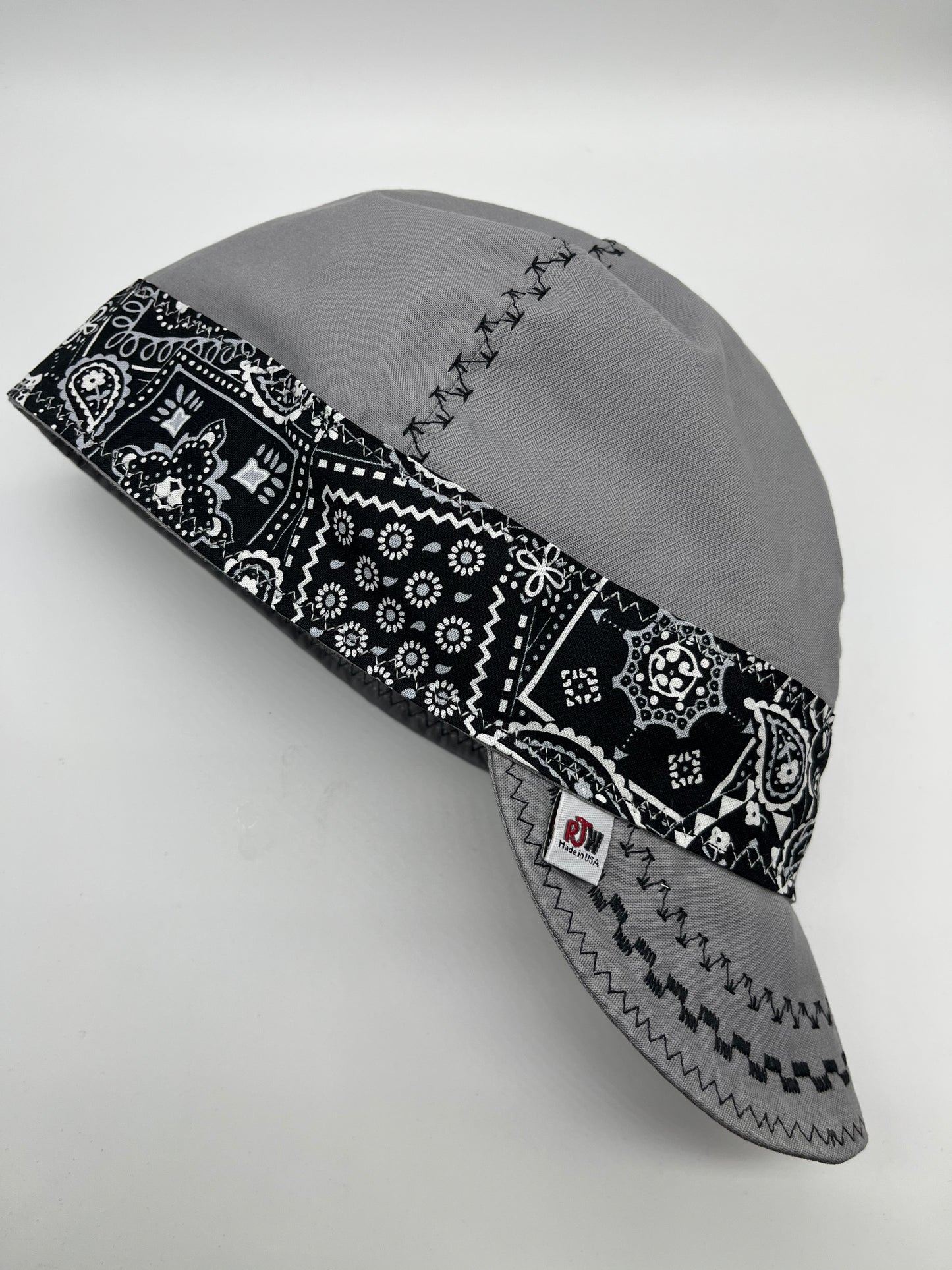 Grey w/Bandana Band -  Classic Colors