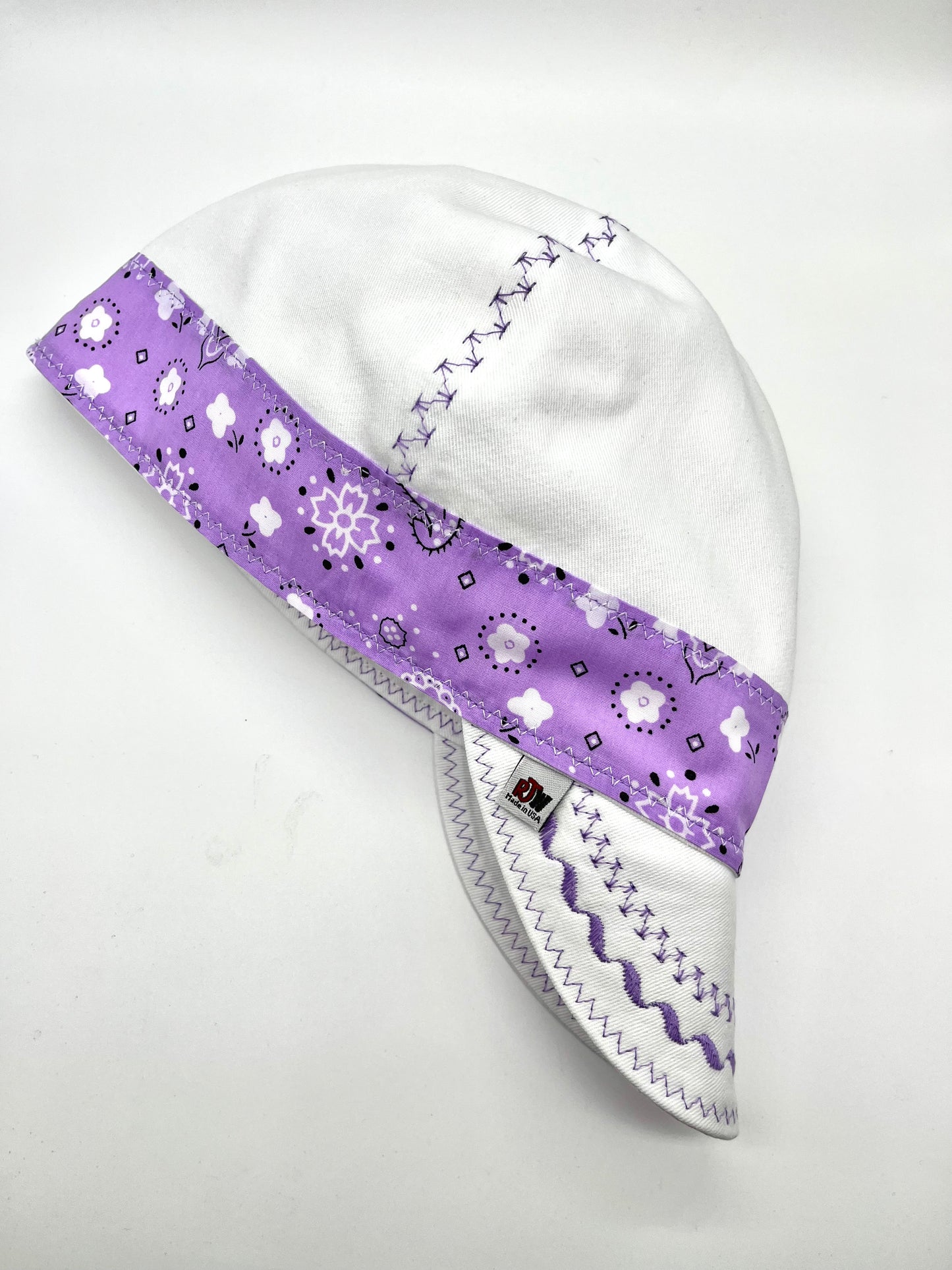 White Bundle of 6 - Multicolor Bandana Band