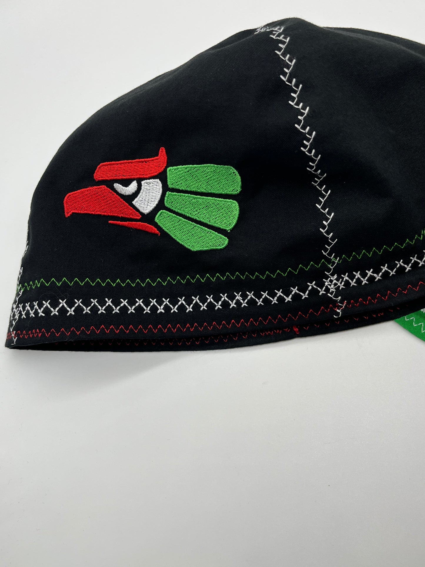 Mexican Eagle with Tricolor Stitching